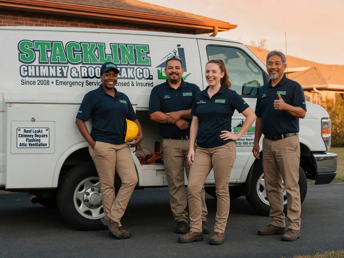 Chimney flashing repair company in Candor, NC